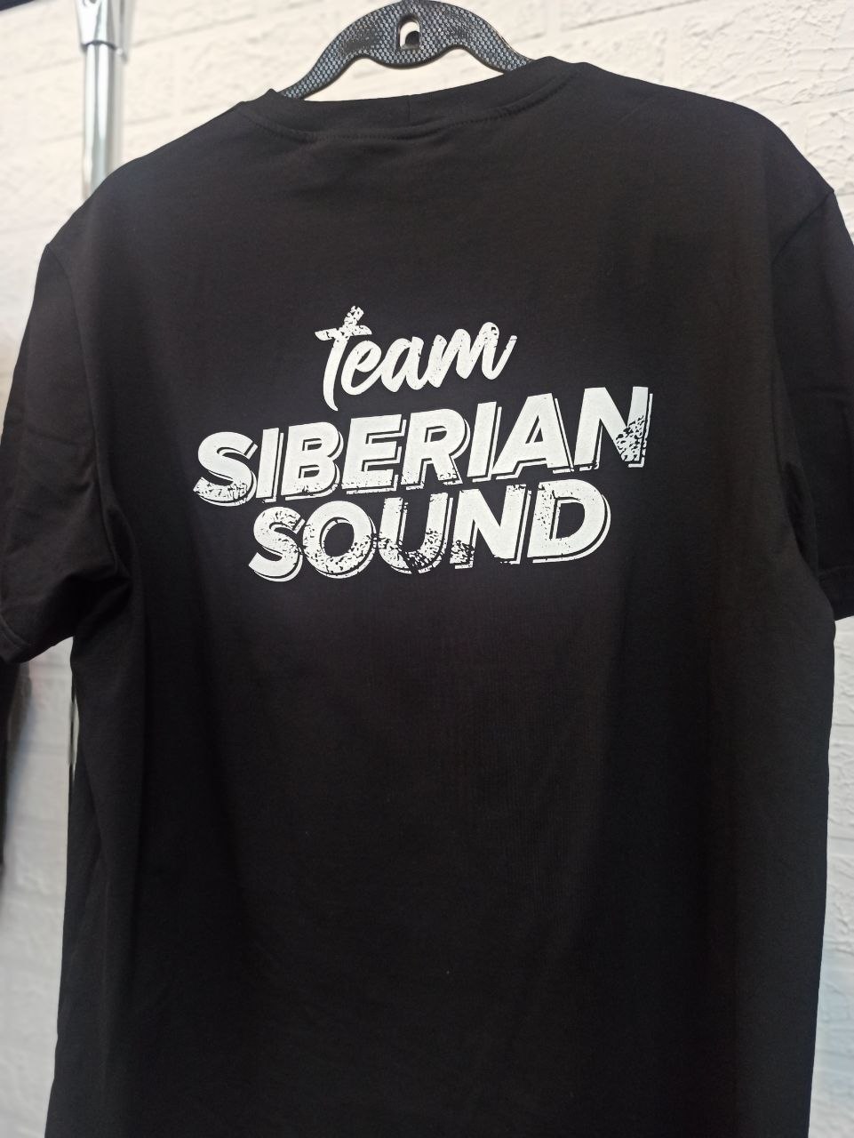 Футболка с крупным принтом для Siberian Sound